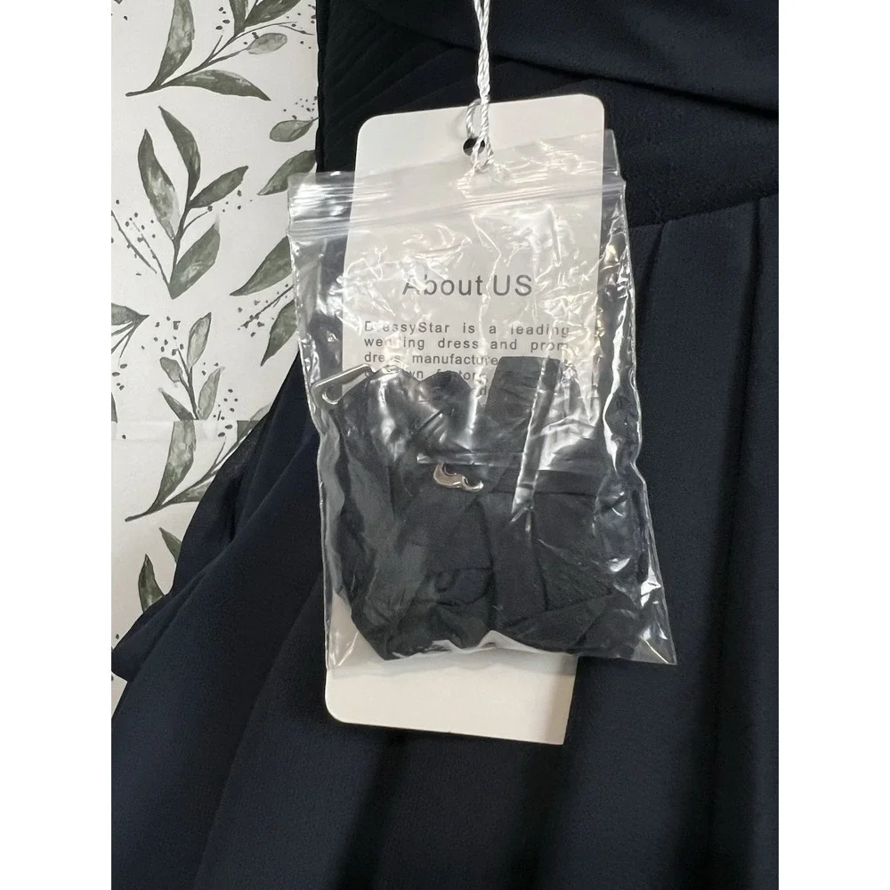 Dark Blue Sz S Corset Dress Bridesmaid Prom Party Cocktail NWT #9/B Wedding - Picture 9 of 12